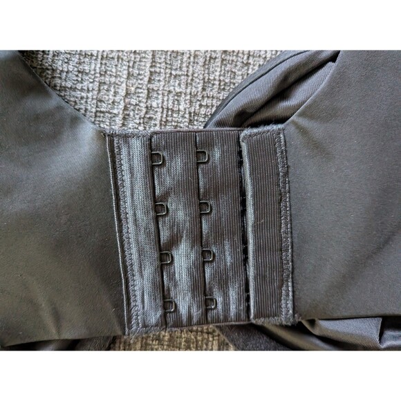 Cacique Bra 40DDD Back Smoothing Lightly Lined Black Unpadded Wire Lane Bryant - Picture 6 of 10